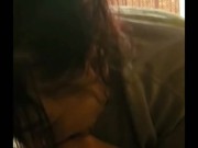 POV while stranger gets his cock sucked good by cuckhold wife 4/16