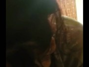 POV while stranger gets his cock sucked good by cuckhold wife 5/16