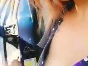 Sexy smoke break 