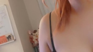 Pink hair beauty sucking big Dick tough piercing baddy