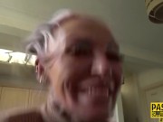 Milf submissive throats and gets analized 13/16