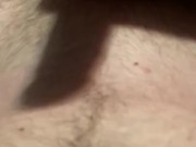 Cumming with my cock ring on