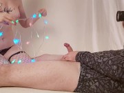 Horny Girl Fucking Boobs and Foot Fetish - Cum Hard 7/16