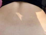 Tattooed girl has unexpected fuck in all holes while walking in the forest 7/16