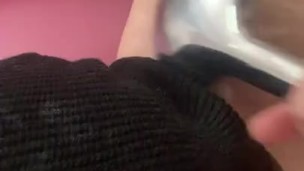 ASMR guy fingering his face