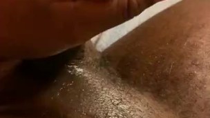 Mixed BBC jerks off till he cums