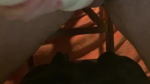 Jerking off with fleshlight sex toy