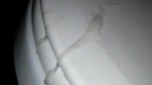 Cum On my TOILET LATE POST