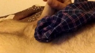 Multiple edges ruined orgasm stringy cum 