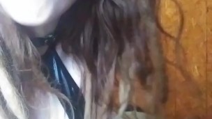 Sexy Princess Sneaks Candy While Master Is Gone 