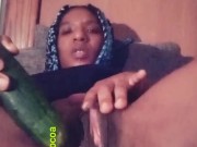 Masterbation with cucumber  - Screenshot 16 of 16 - HD