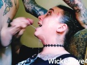 Used for slobbering BALLS DEEP facefuck pleasure, surprise THROAT PIE 8/16