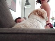 Young Amateur Couple fucks on couch 16/16