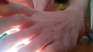 POV. Warm your nose in my super long toes - OlgaNovem