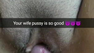 You wife let me fuck her bare,no-condom, pussy!