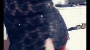 Messy room dance tease lol