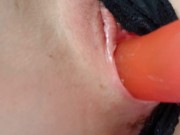 Tasting My Dirty Black Panties 10/16