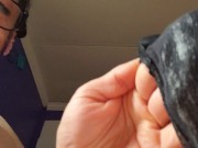 Tasting My Dirty Black Panties 11/16