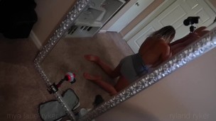9 Months Pregnant Lactation & Blowjob