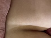 WIFE'S FIRST ANAL, SHE CRYING WHILE I CUM!!!!! 15/16