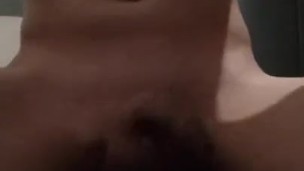 Me and my big black cock toy