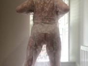 Annabel’s white sheer lace dress 1/16