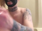 Feet & Fingering My Ass In The Bath THERAWHONEY 10/16