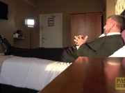 PASCALSSUBSLUTS - Bigtits Kitten Fed Jizz After Anal Banging 4/16