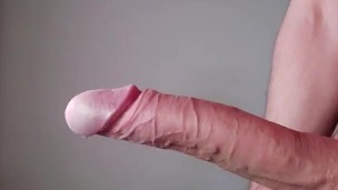 Nice long edging session. Edging, cum leaking and tied ball squeezing.