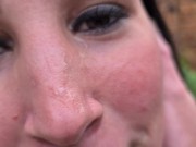 Girl pissed, spat and slapped on face in public 3/16