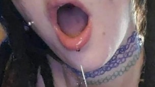 Sloppy Plastic Cock Suck