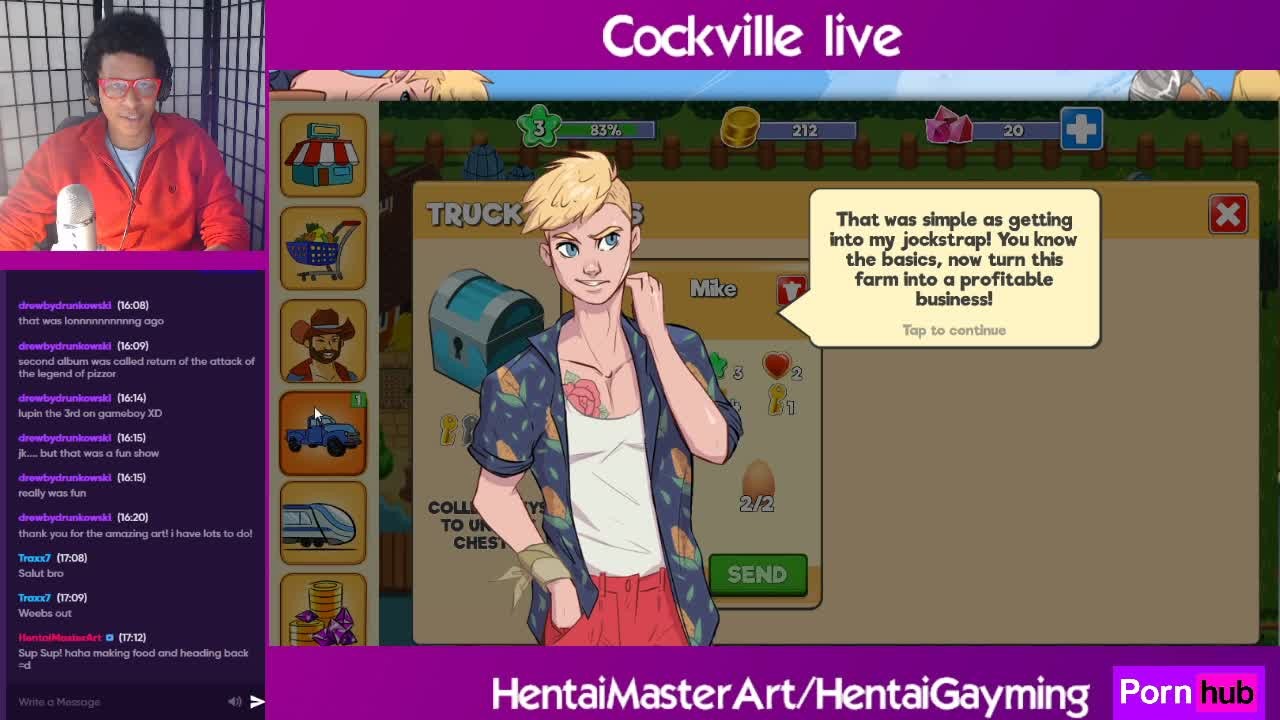 (Gay) Cock on the cob! Cockville #1 W/HentaiGayming - Free Sex Video - RedTube