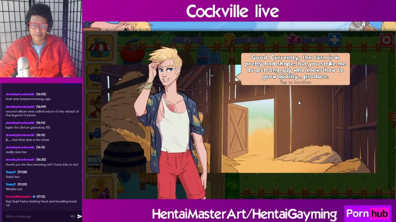 (Gay) Cock on the cob! Cockville #1 W/HentaiGayming - Free Sex Video - RedTube