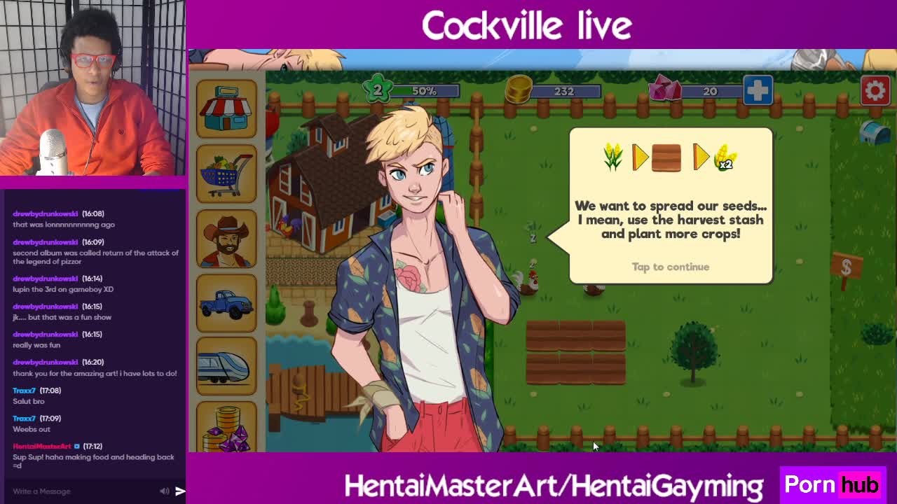 (Gay) Cock on the cob! Cockville #1 W/HentaiGayming - Free Sex Video - RedTube