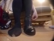 Candid Heels and Nylon Stockings filmed 10/16
