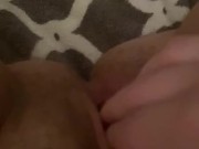 Rubbing my clit