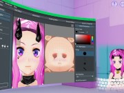 Becoming a 3D Waifu ♡ VR ♡ V-Tube ♡ Virtual Idol ♡ App Tutorial VR Vivi 7/16