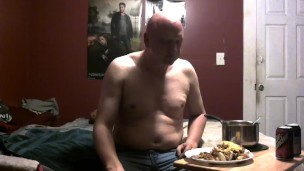 piggy stuffing, belly play, burping