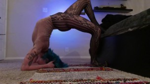 being bendy and my body suit pops open