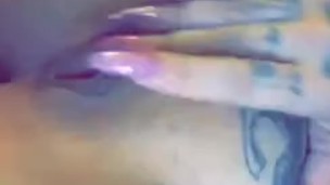 Milf playing with hot tight pussy