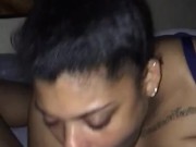 Nasty Freaky Yellabone Spit On My Cock 2/16