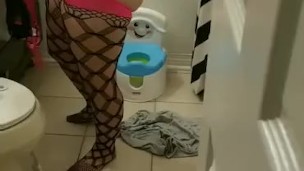 My ex getting ready for me to fuck her asshole 