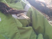 Releasing My Full Bladder Onto The Path 10/16