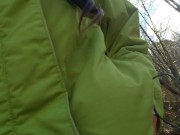 Releasing My Full Bladder Onto The Path 11/16