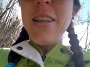 Releasing My Full Bladder Onto The Path 12/16