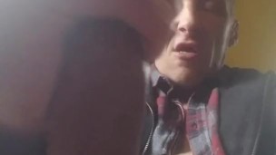 Jerking it w/cum shot
