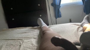 Working from home can be HARD with morning wood keeping me in the bed.