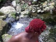 Redhead Teen Public Flashing Big Tits Outdoor Action 6/16