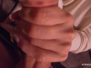 Horny Babe Deep Sucking Dick Guy - Closeup Female POV Homemade 13/16