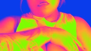 playing with my big titties